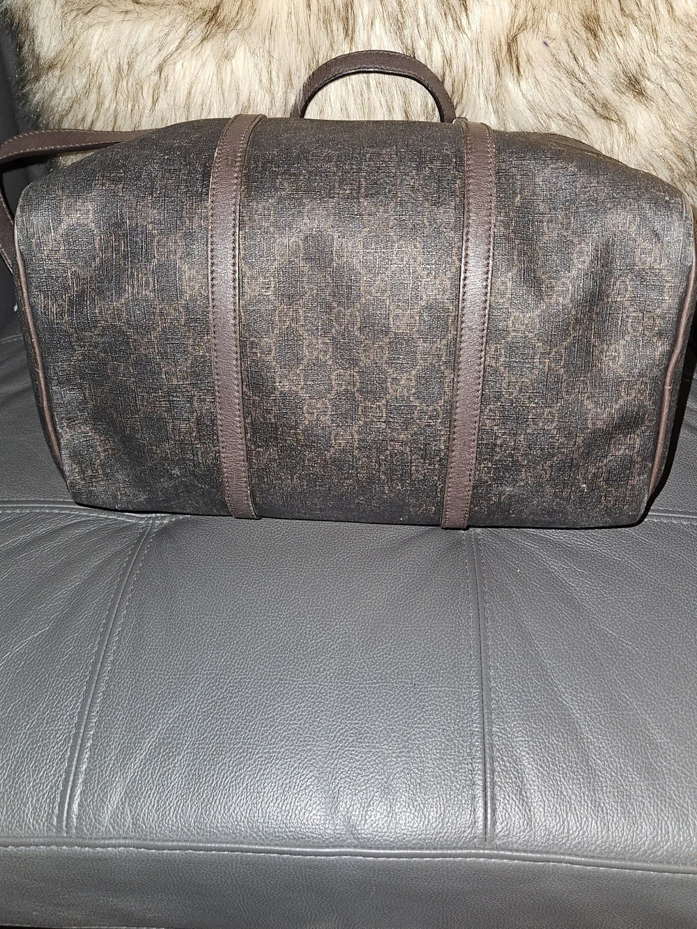 Gucci Coated Canvas Boston W/ Strap - Picture 5 of 10